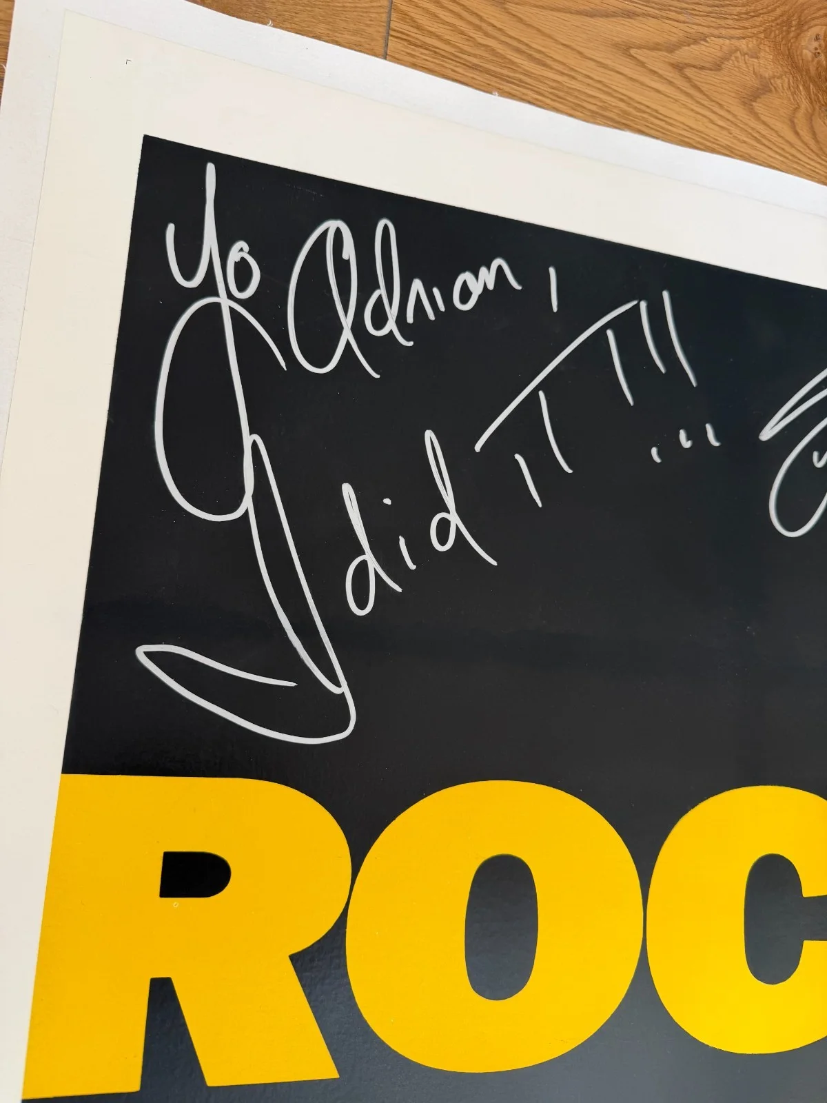 Sylvester Stallone, Talia Shire — Sylvester Stallone & Shire YO ADRIAN Autographed ROCKY 2 Movie Poster ASI Proof, изображение 2