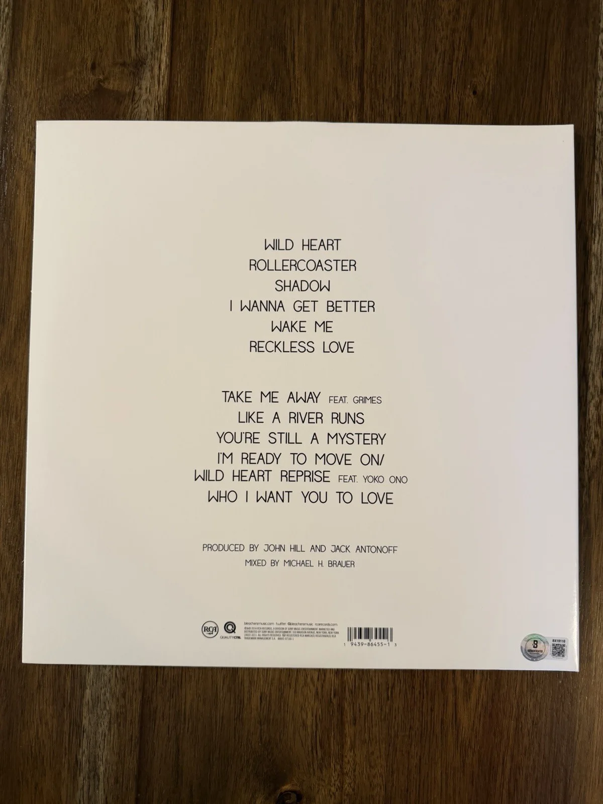 Jack Antonoff ‘Bleachers’ Signed Vinyl Album ‘Strange Desire’ Beckett, изображение 3