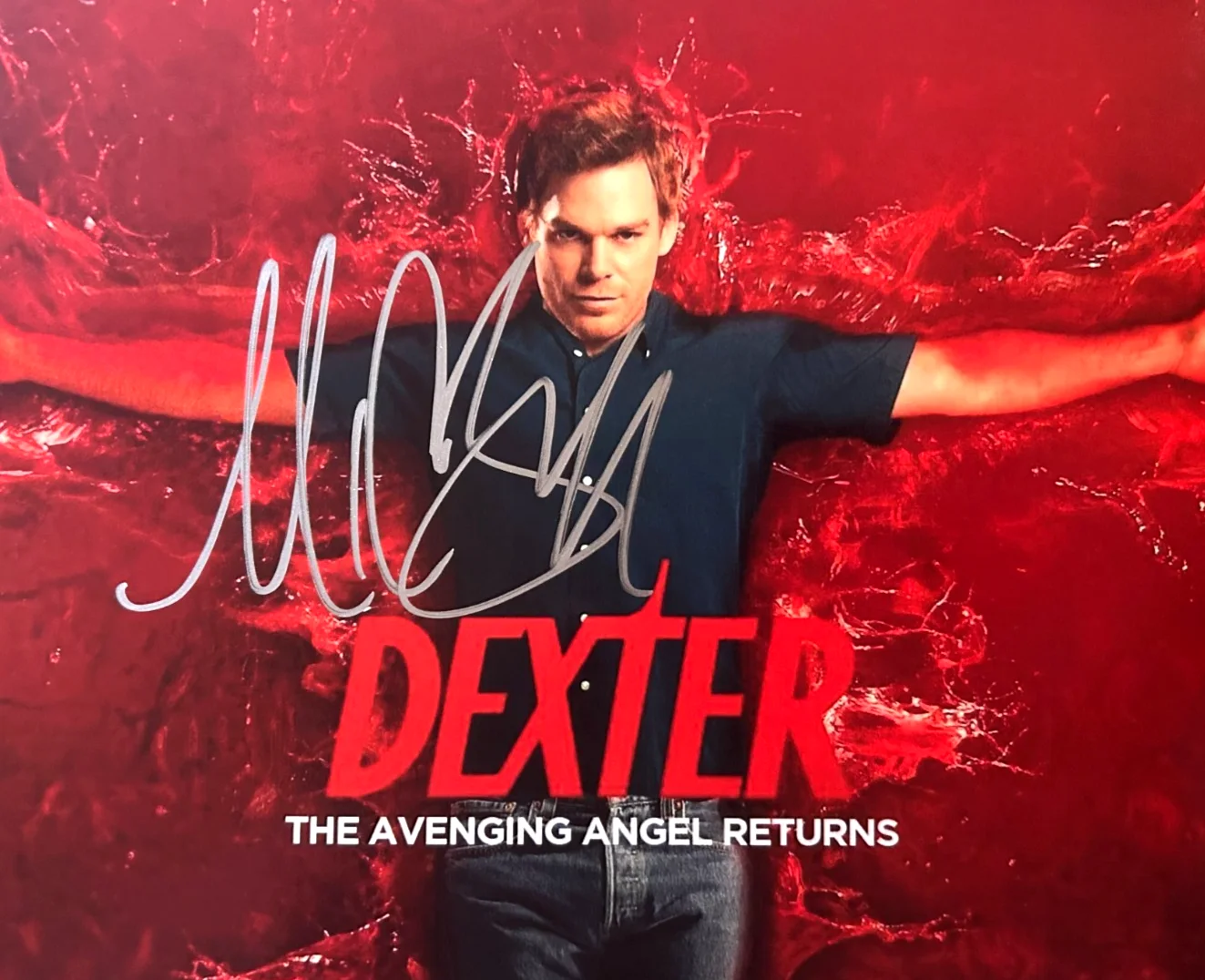 Michael C. Hall — DEXTER Signed: MICHAEL C. HALL 8x10" Authentic Original Autograph w/COA, image 4