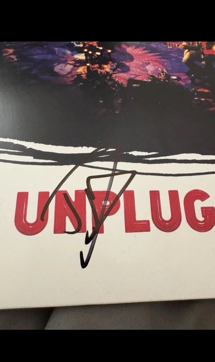Nirvana MTV Unplugged in New York Signed / Autographed Dave Grohl Pat Smear COA, image 2