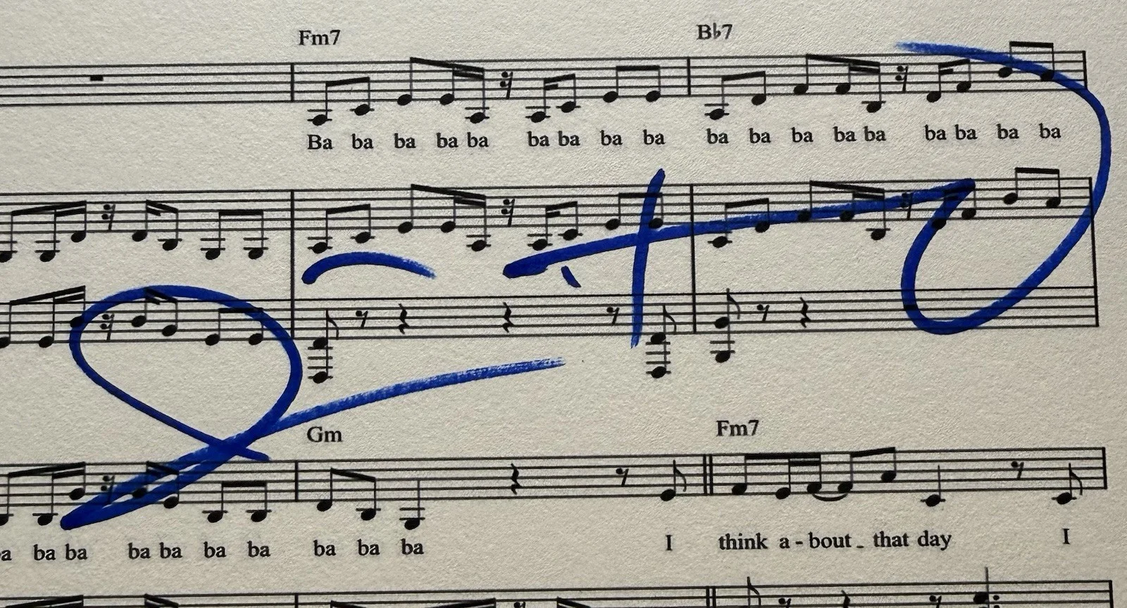 Justin Hurwitz — Justin Hurwitz Signed 8.5x11 LA LA Land Another Day Of Sun Music Sheet Beckett, изображение 2