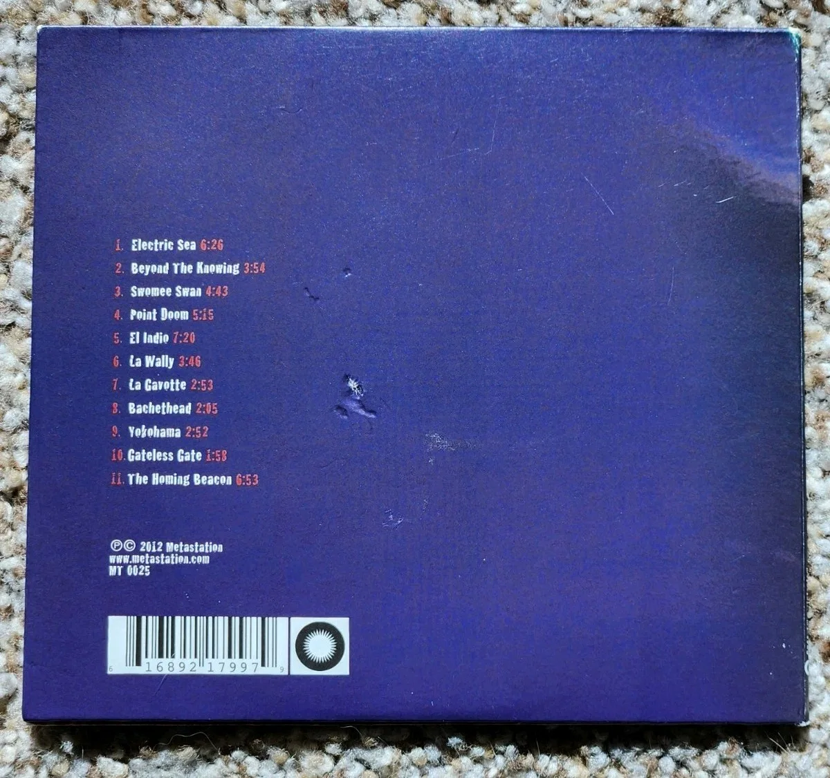 Signed Buckethead CD Electric Sea Autographed Digi Digipak Special Edition, image 4