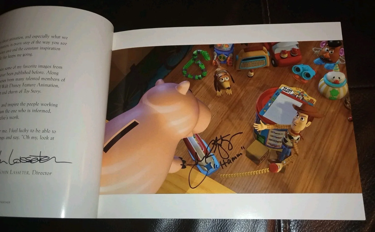 John Ratzenberger — Toy Story Deluxe LD Box Set Signed John Ratzenberger 2x w/6 Vinylmations, изображение 2