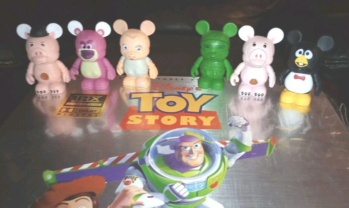 John Ratzenberger — Toy Story Deluxe LD Box Set Signed John Ratzenberger 2x w/6 Vinylmations, изображение 5