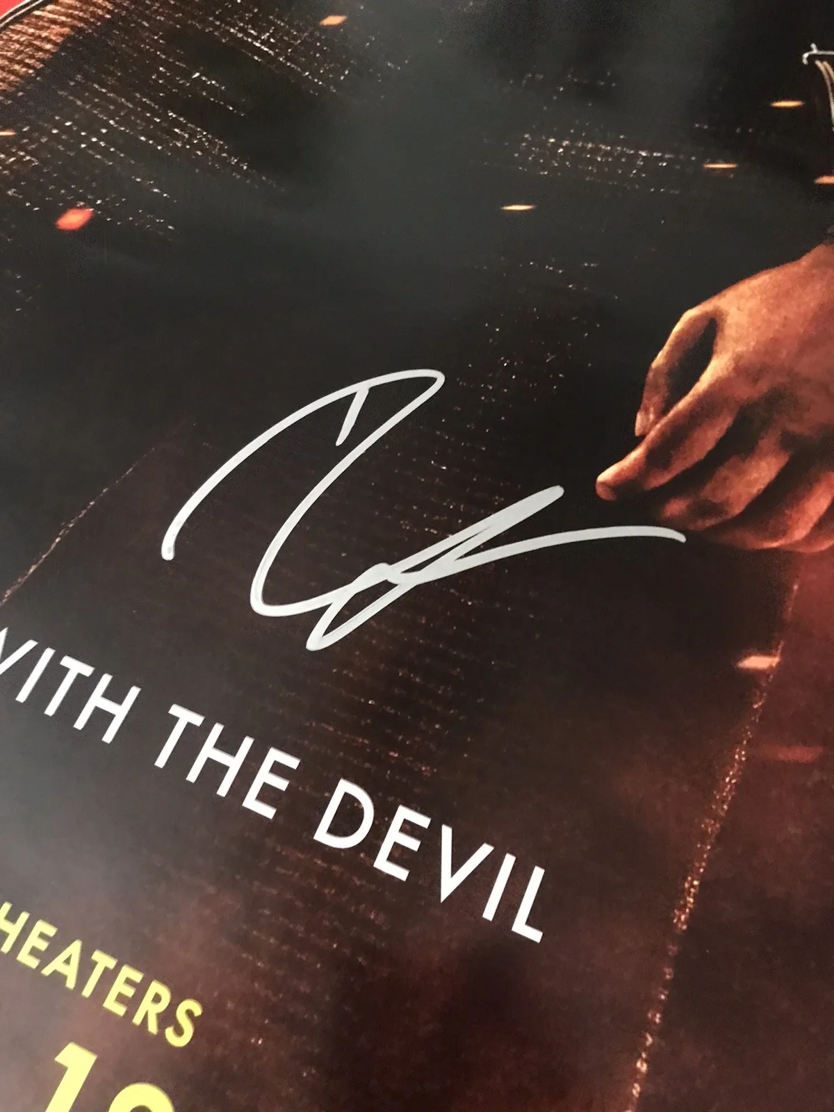 Ryan Coogler — SINNERS Poster SIGNED by RYAN COOGLER, 27x40 Original 1-Sheet Theatrical D/S, изображение 2
