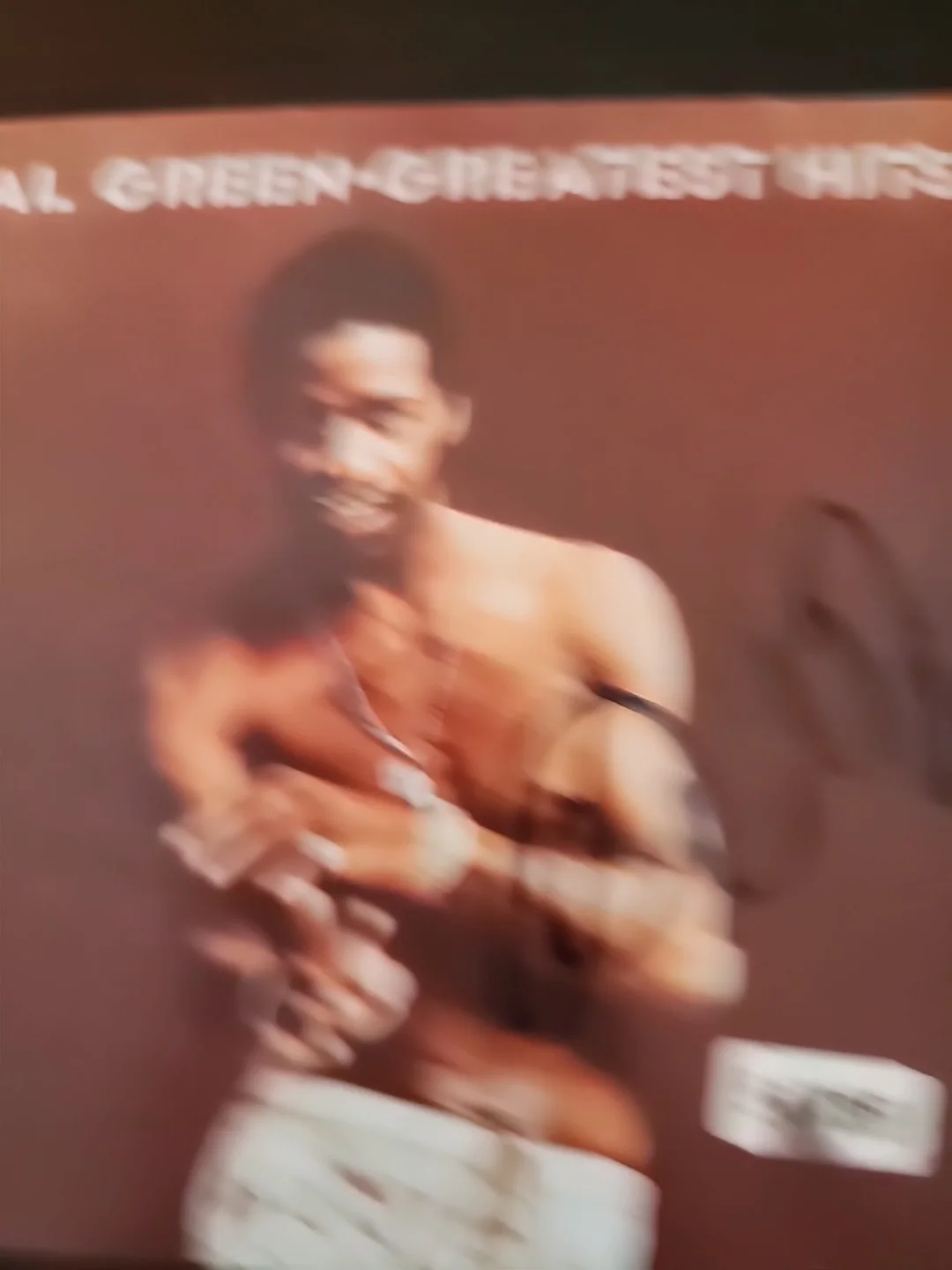 Al green greatest hits c d cover signed, image 2