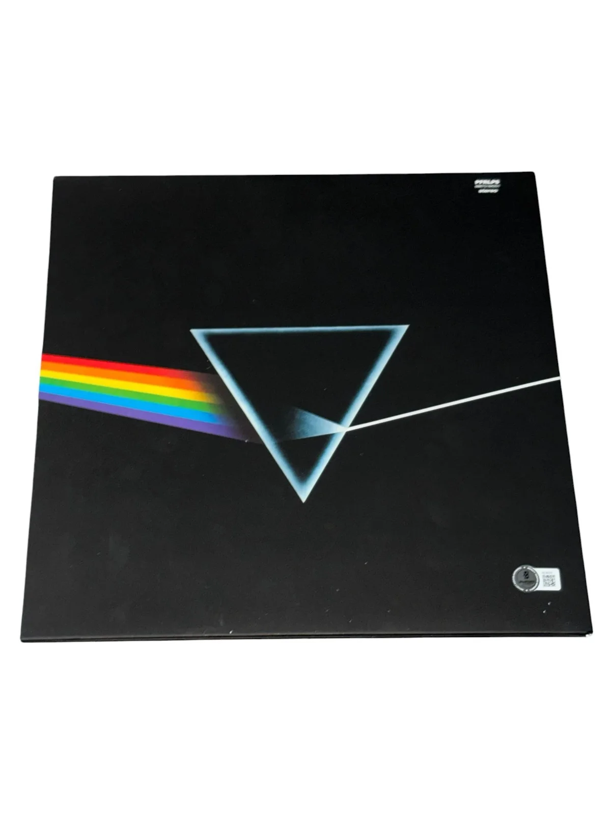 Roger Waters Signed The Dark Side of The Moon Vinyl Album Pink Floyd Beckett BAS, изображение 2