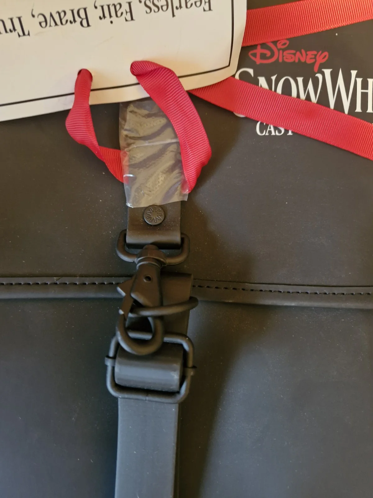 Rare Disney Snow White Crew & Cast Gift 2022 Rains Backpack Brand New (C3), image 3