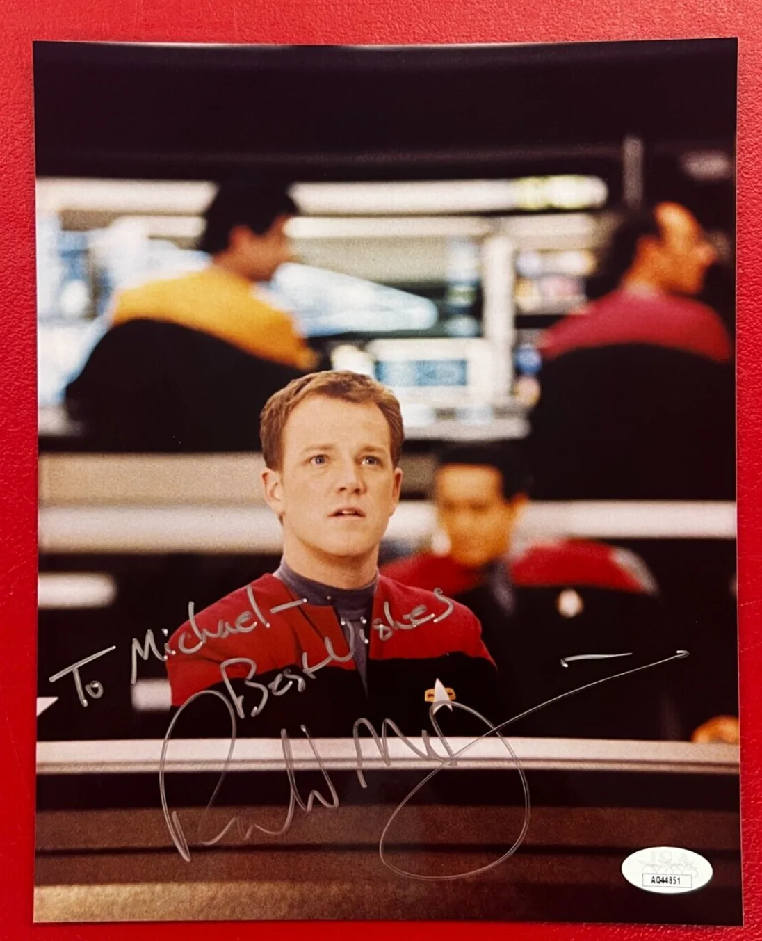 Robert Duncan McNeill — Robert Duncan McNeill Signed 8x10 Photo JSA CERT. TV Actor "Star Trek: Voyager"!, image 2