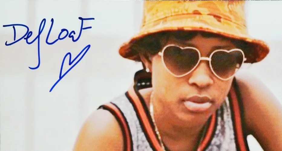DEJ LOAF SIGNED AUTOGRAPHED 8X10 PHOTO TRY ME BE REAL RARE LIL WAYNE PSA COA, изображение 3