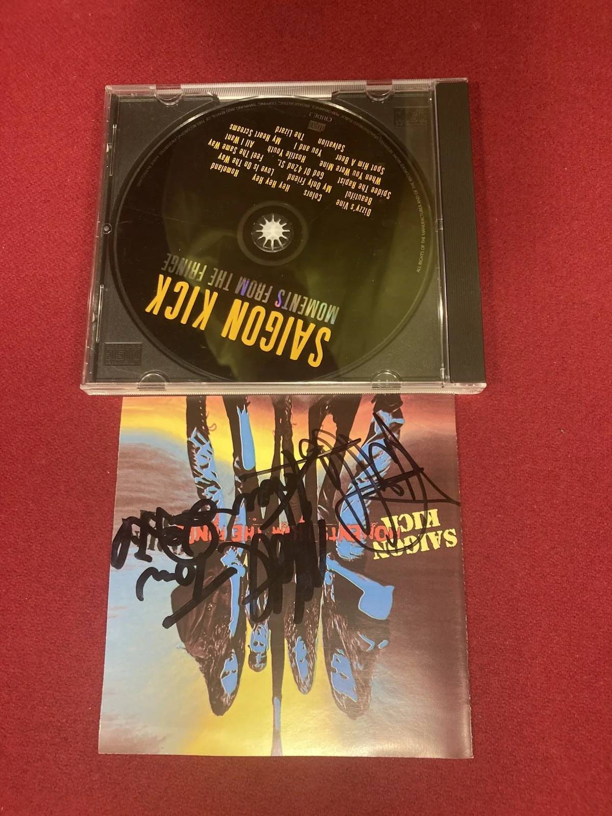 Saigon Kick Autographed Original CD, image 2