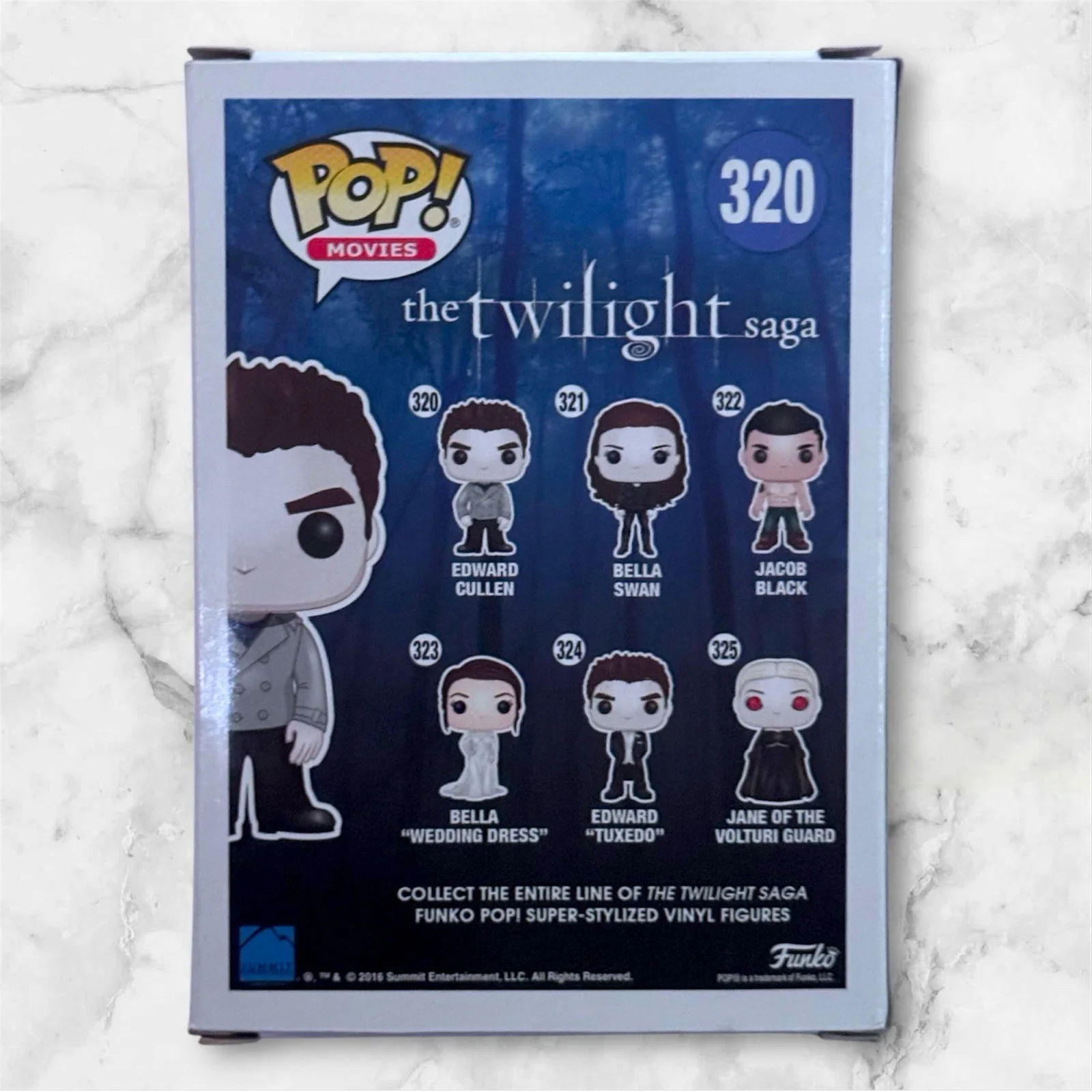 Robert Pattinson — Robert Pattinson Signed Autographed Edward Cullen the Twilight Funko Pop #320, изображение 3