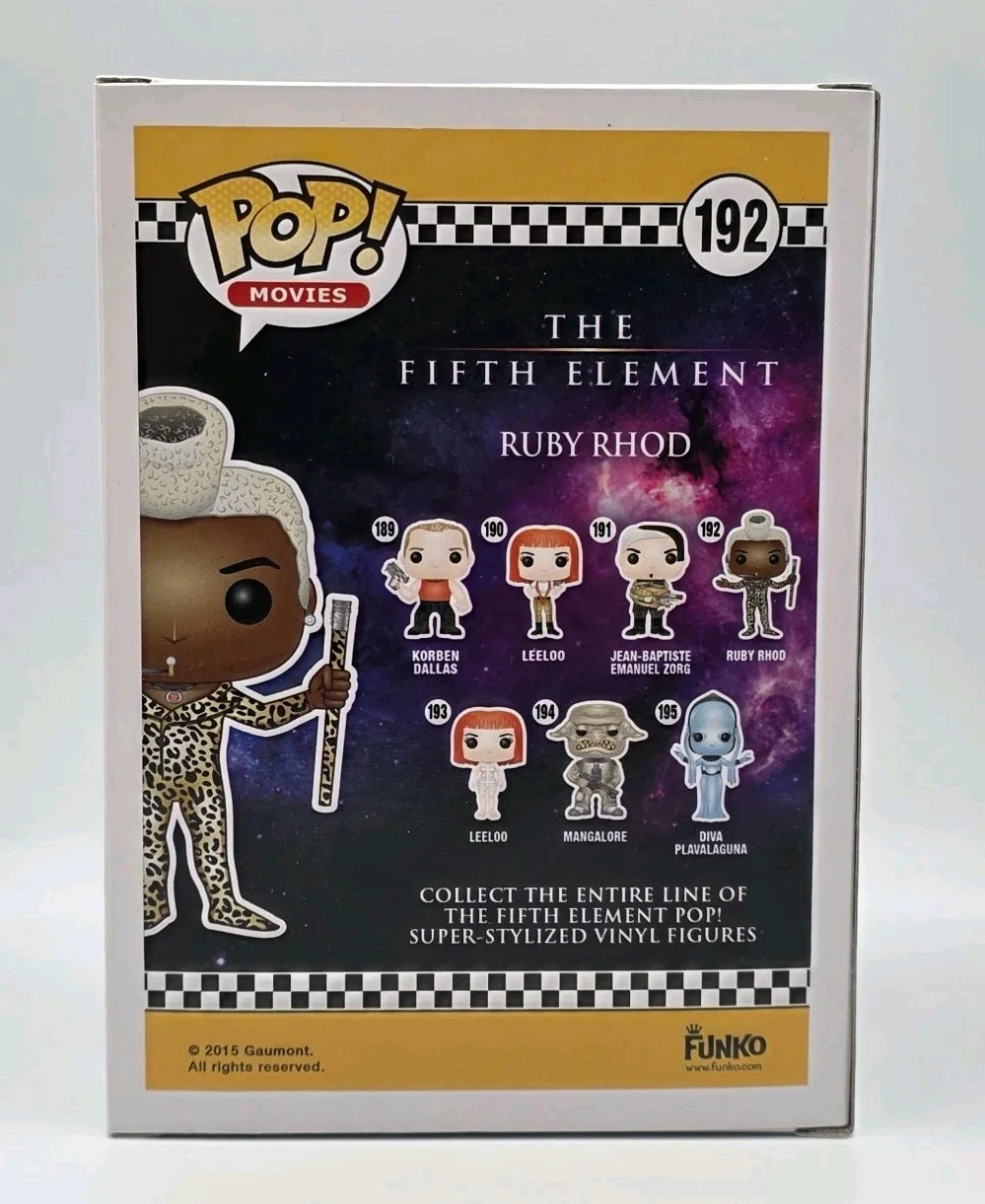 Chris Tucker — Chris Tucker Signed Rare Ruby Rhod The Fifth Element Funko Pop 192 Beckett, изображение 3