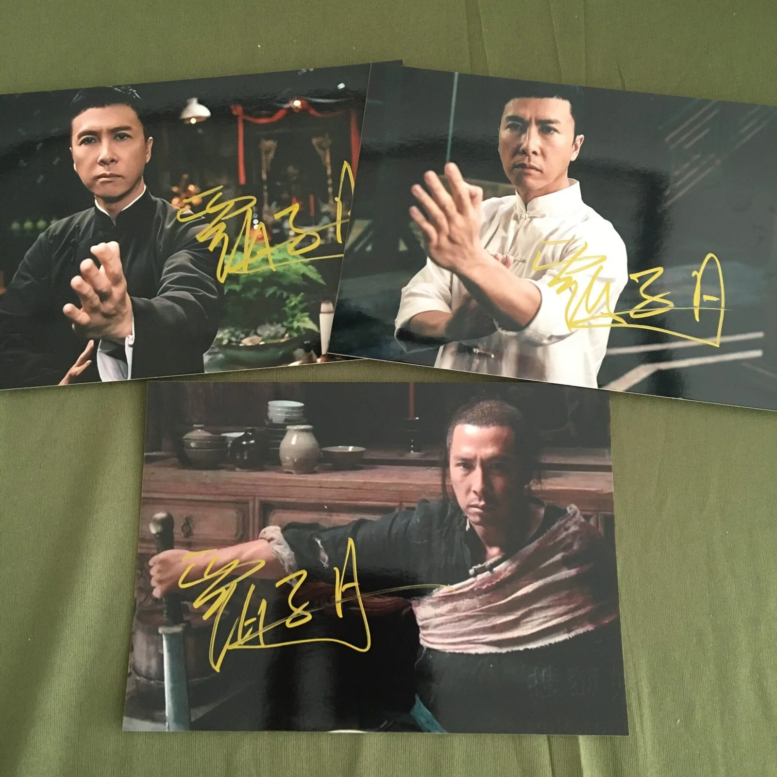 Donnie Yen Autographed Signed Photo Pictures 5*7 Collection Gifts 2022, изображение 2