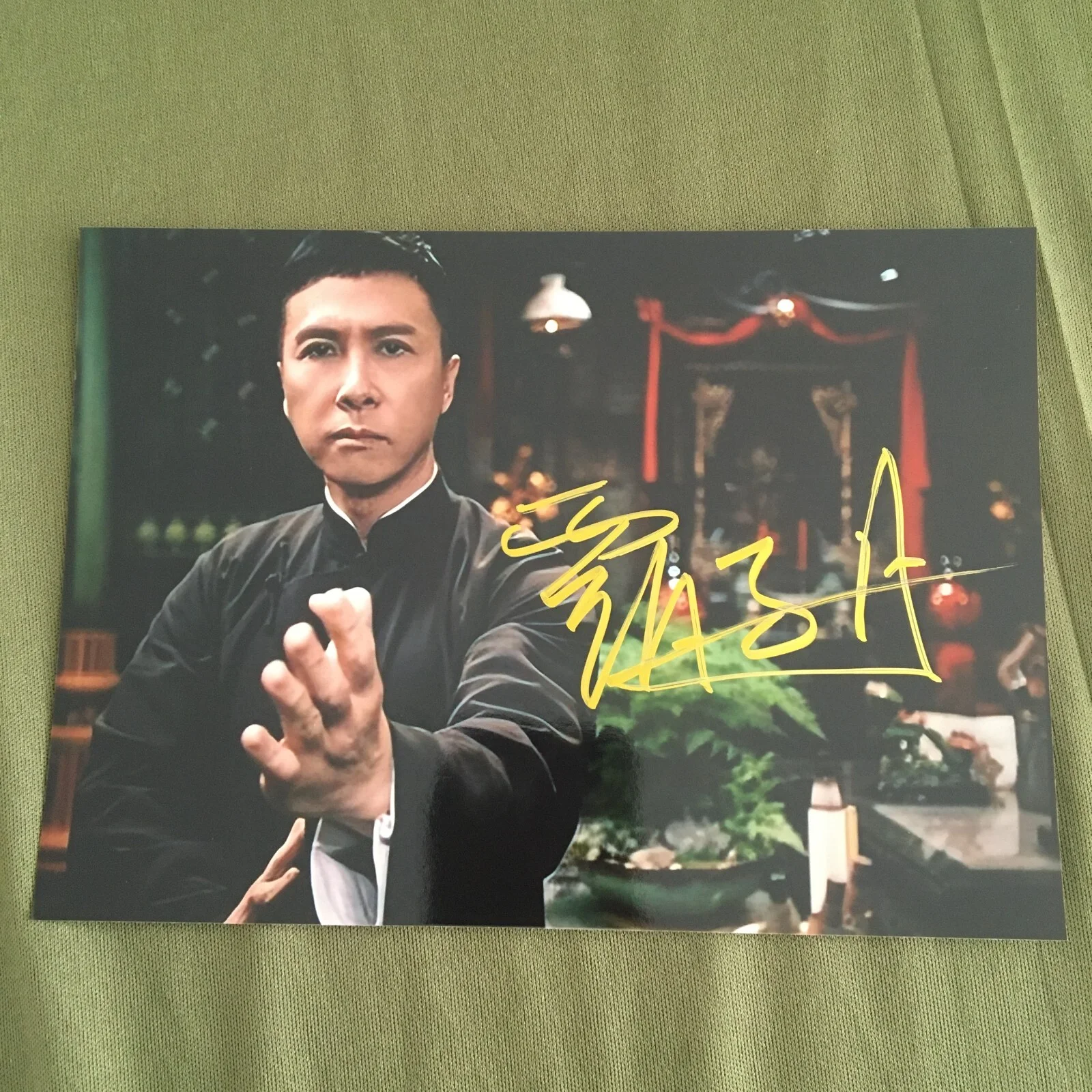 Donnie Yen Autographed Signed Photo Pictures 5*7 Collection Gifts 2022, изображение 3