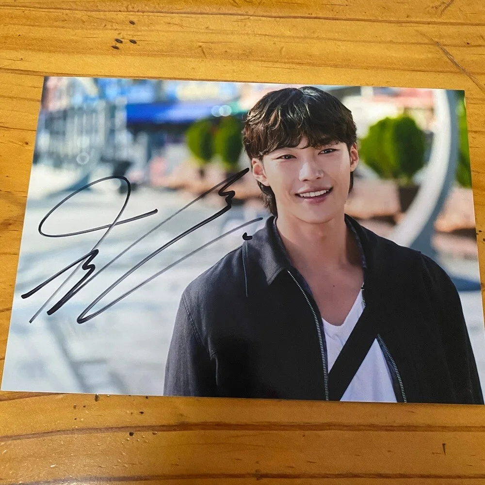 Mr.Plankton Woo Do-hwan Autographed Signed Photo Autographs 5*7 K-POP 2024A, изображение 4