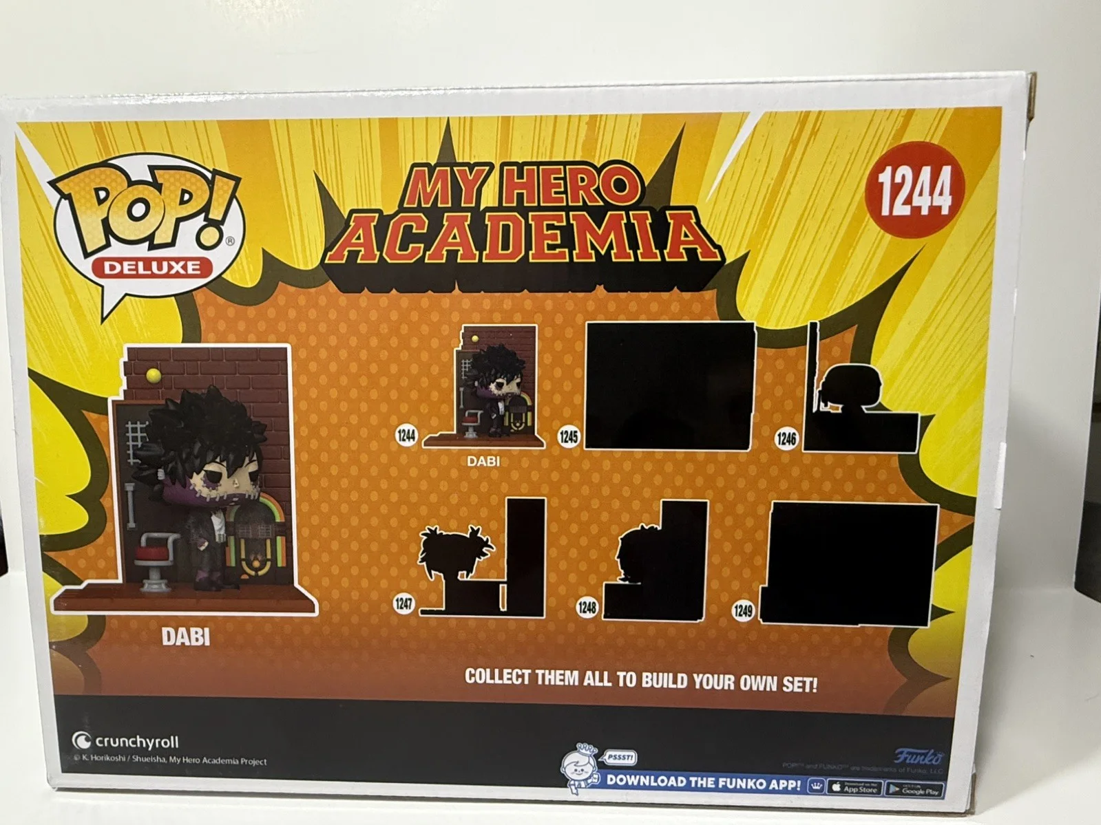 Jason Liebrecht — My Hero Academia Dabi #1244 Signed Funko Pop - Jason Liebrecht - JSA, изображение 2
