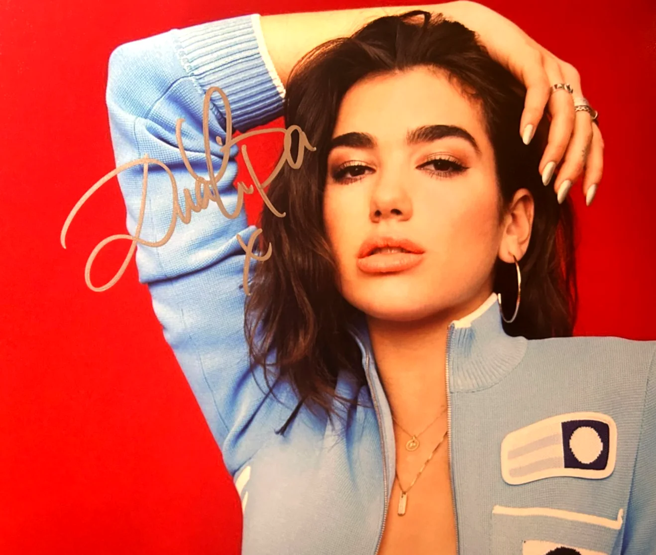 DUA LIPA Signed 8x10" Authentic Original Autographs GENUINE w/COA, image 3