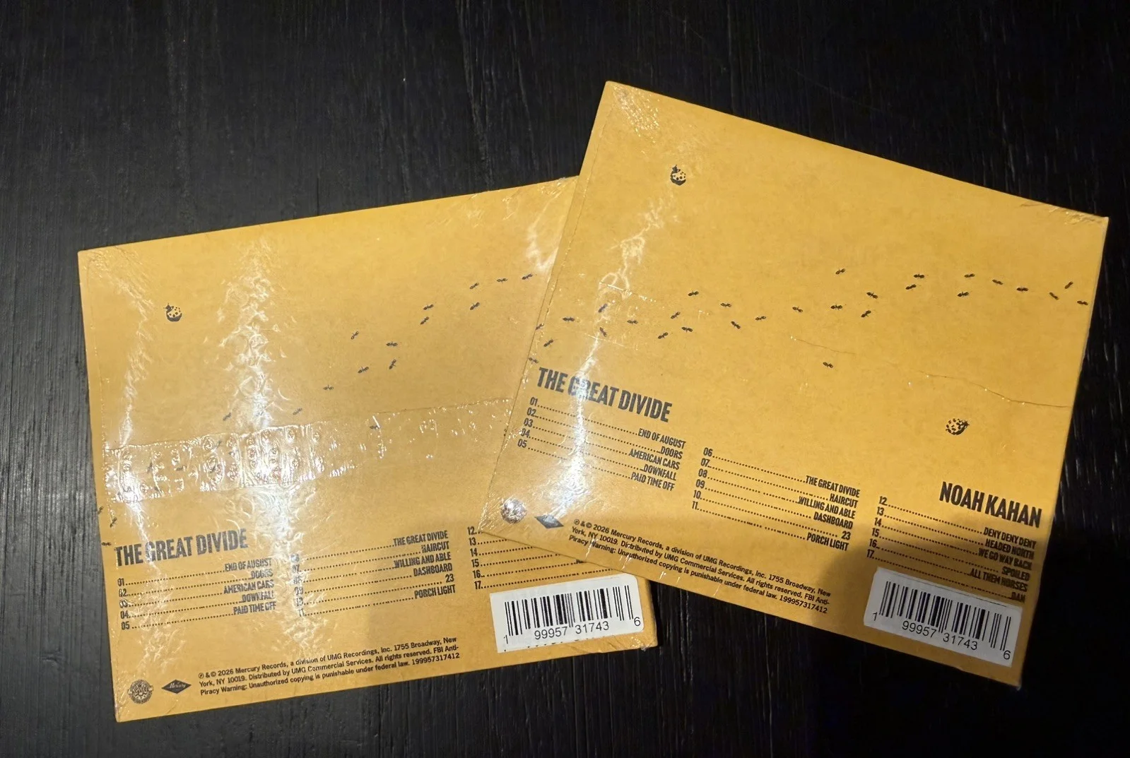 SIGNED Noah Kahan The Great Divide CD ✍️Autographed Insert BRAND NEW In Hand, image 2