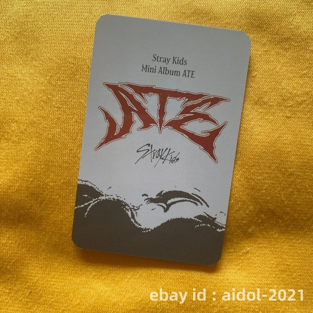 Stray Kids FELIX Felix Photo Card from ATE ALBUM Autographed Signed K-POP 2025, изображение 2