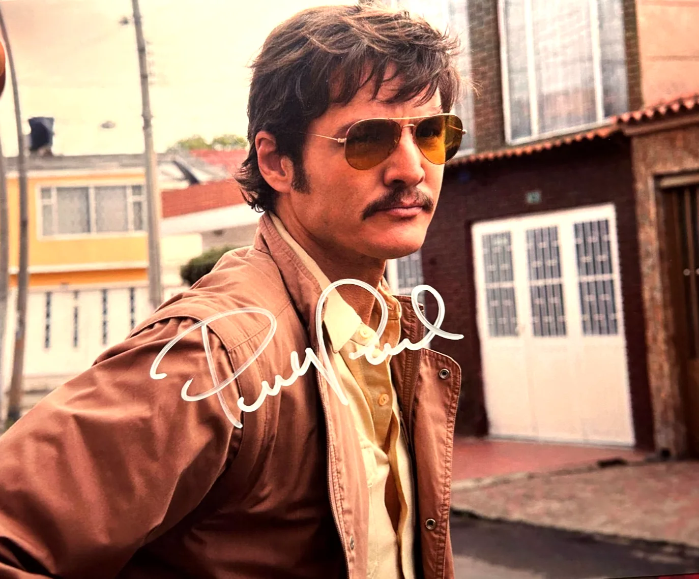 Pedro Pascal — PEDRO PASCAL Signed: NARCOS 8x10" Authentic Original Autograph GENUINE w/COA, image 3