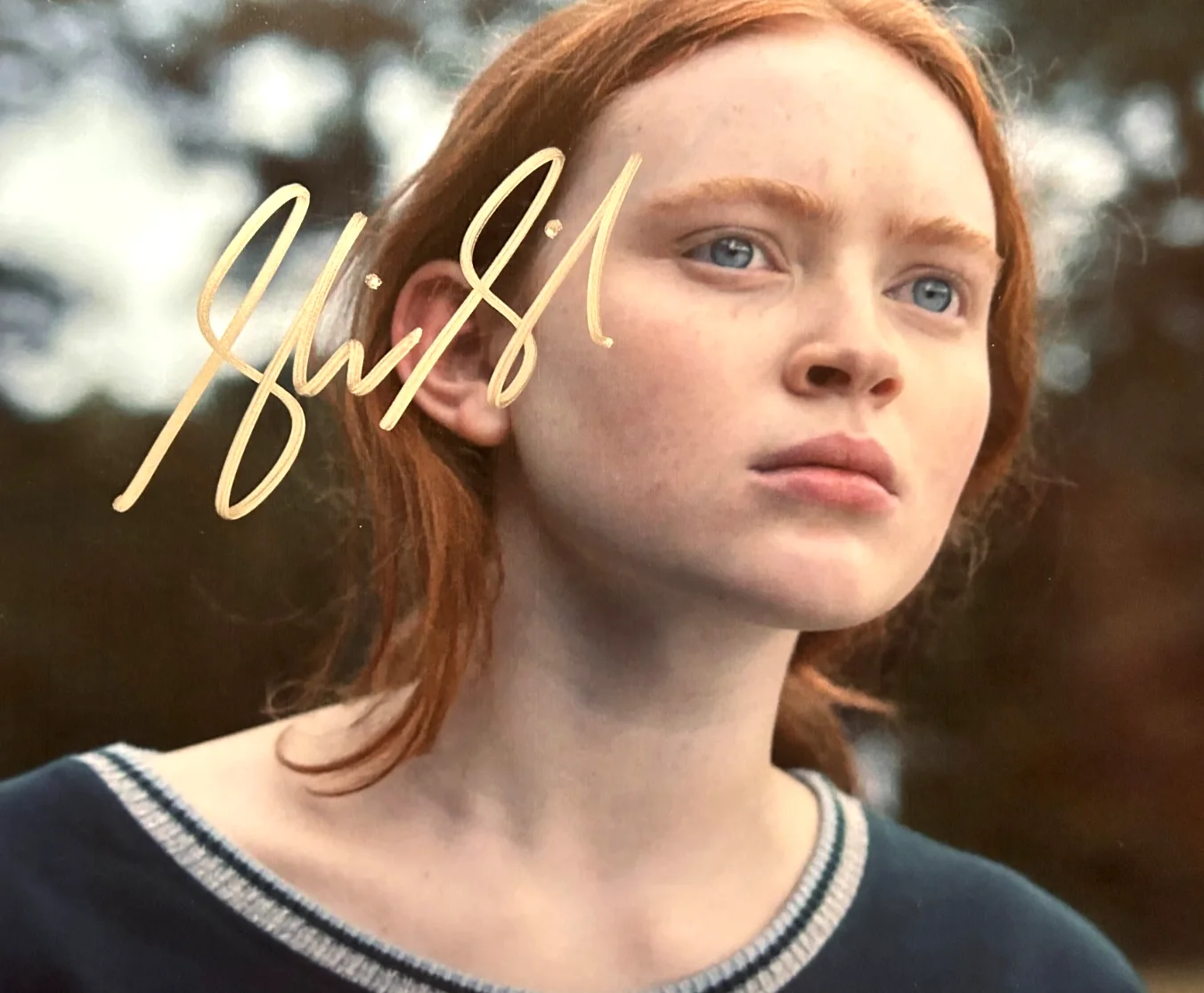 Sadie Sink — SADIE SINK Signed: STRANGER THINGS 8x10" Authentic Original Autograph w/COA