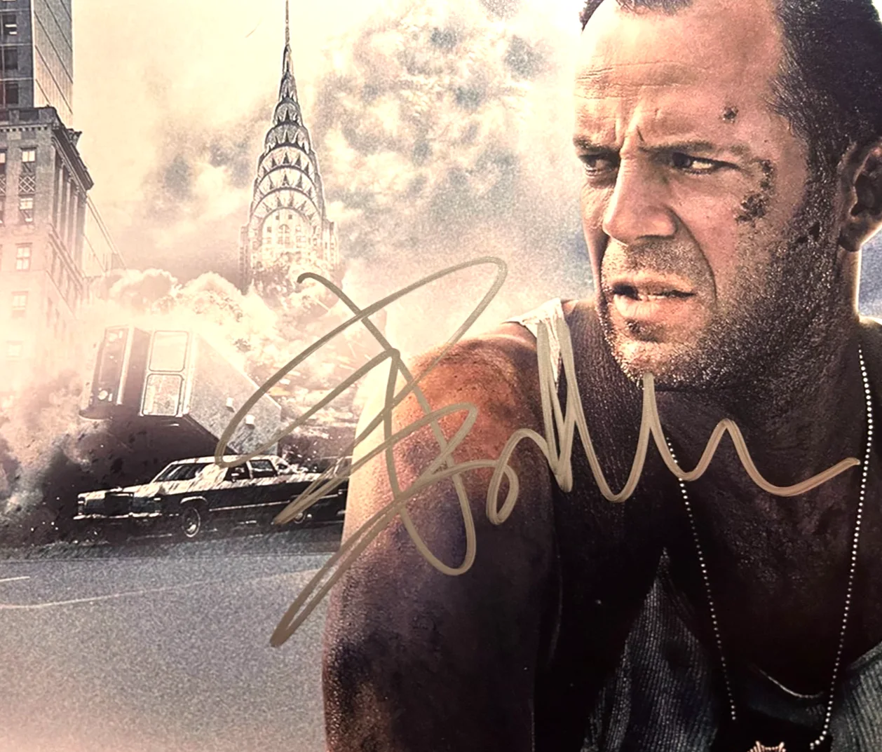 Bruce Willis — BRUCE WILLIS Signed: DIE HARD 8x10" Authentic Original Autograph GENUINE w/COA, image 3