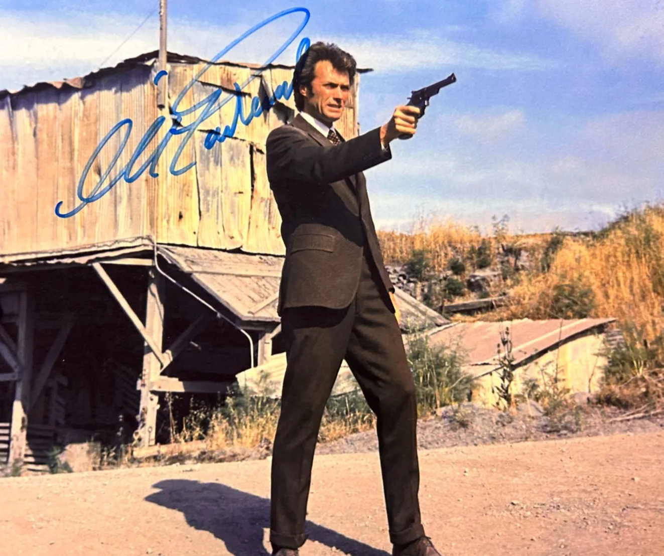 Clint Eastwood — Clint Eastwood Signed (Dirty Harry) 8x10" Authentic Autograph GENUINE w/COA, изображение 3