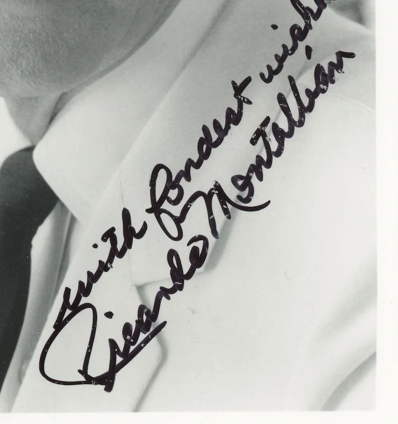 Ricardo Montalban Fantasy Island Autographed Signed 8x10 Photo AMCo COA, изображение 2