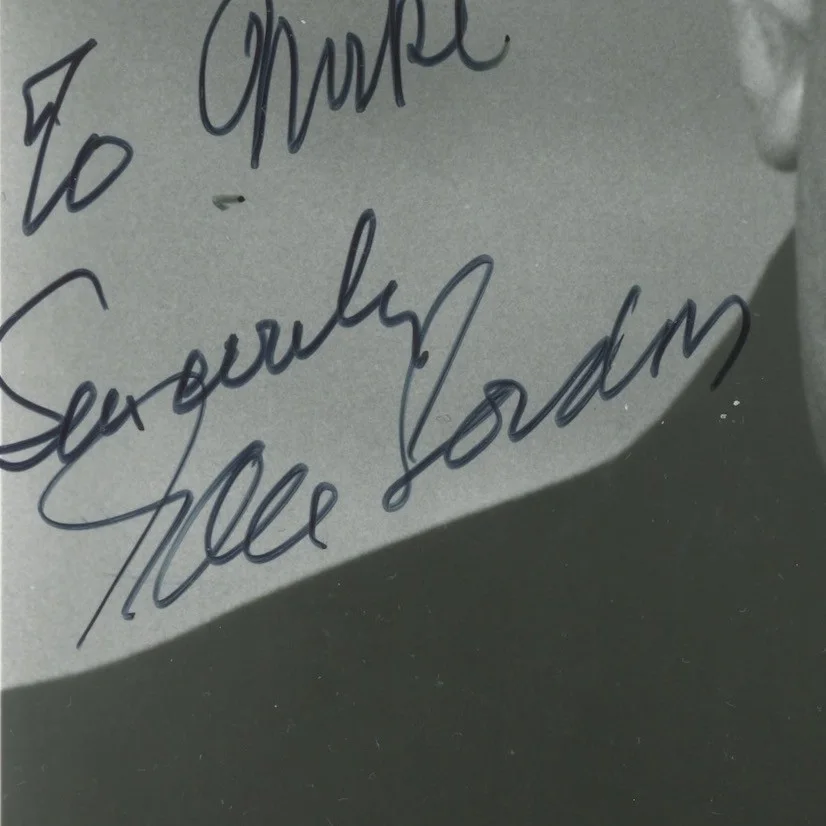 Gale Gordon The Lucy Show Autographed Signed 8x10 Photo AMCo COA, image 2