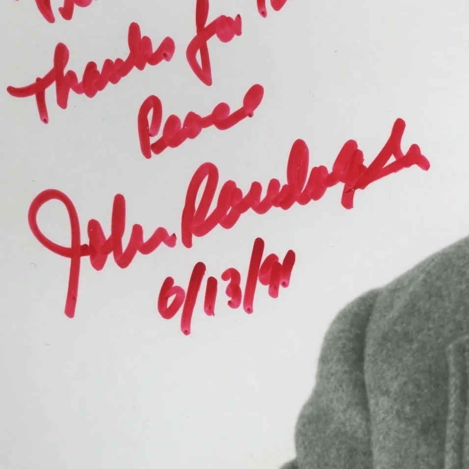John Randolph You've Got Mail Autographed Signed 8x10 Photo AMCo COA, изображение 2