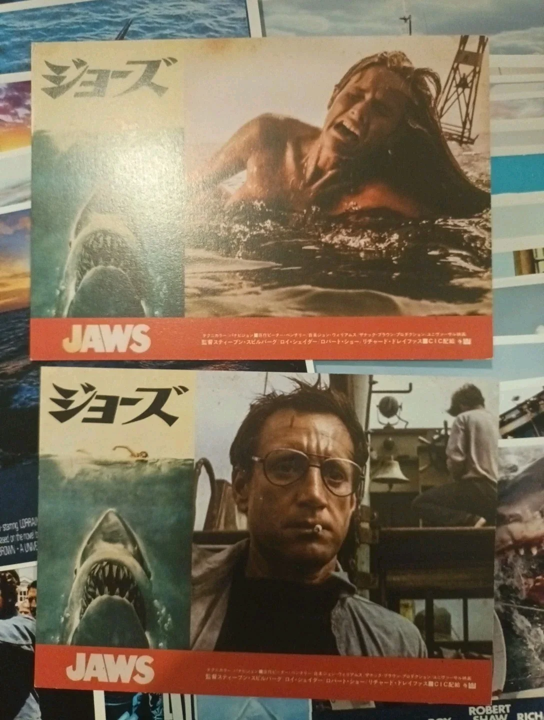 Jaws 1975. Bundle Of 44 Unofficial Lobby Cards & 8 Bookmarkers. New., изображение 5