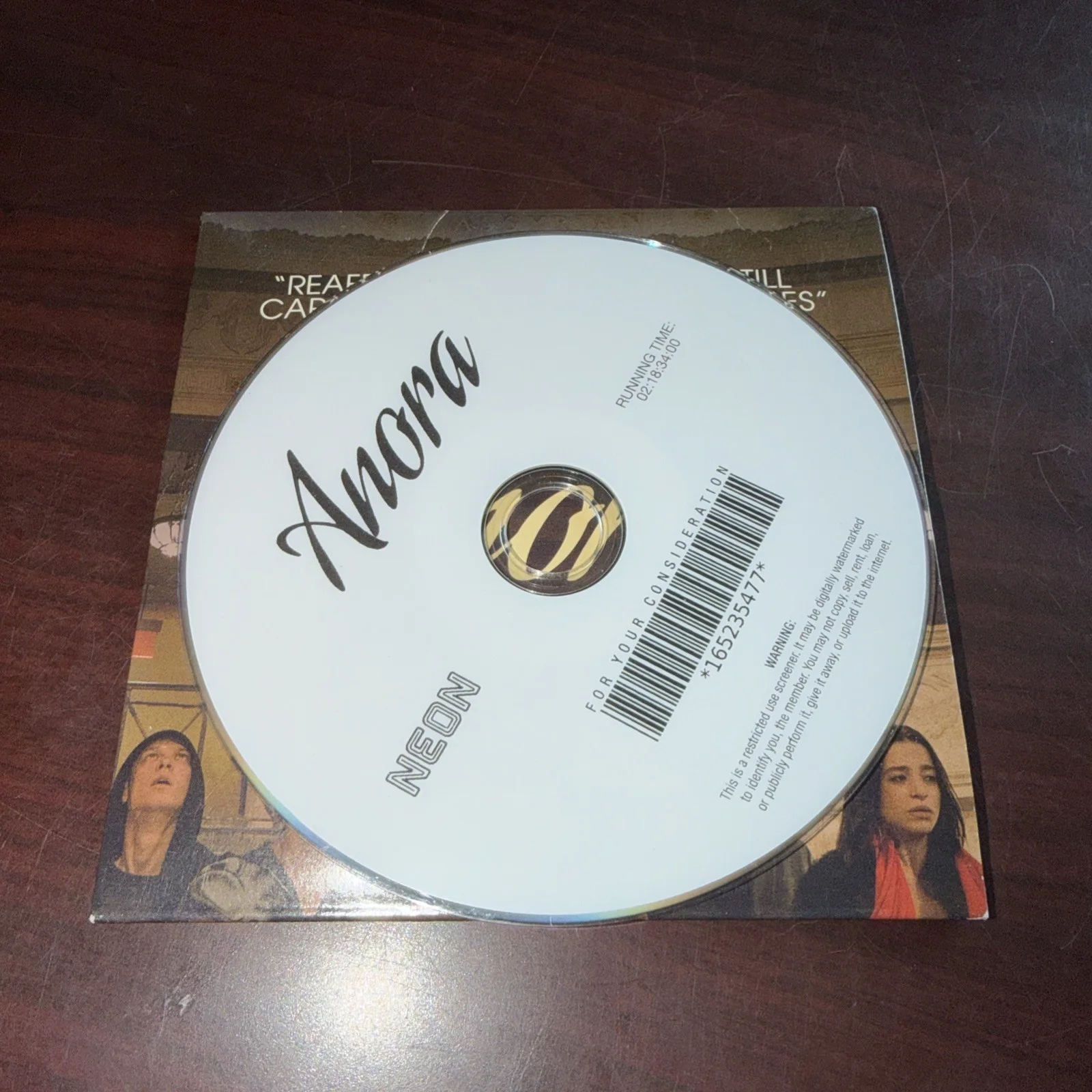 Anora FYC DVD Screener Oscar Winning For Your Consideration, изображение 2