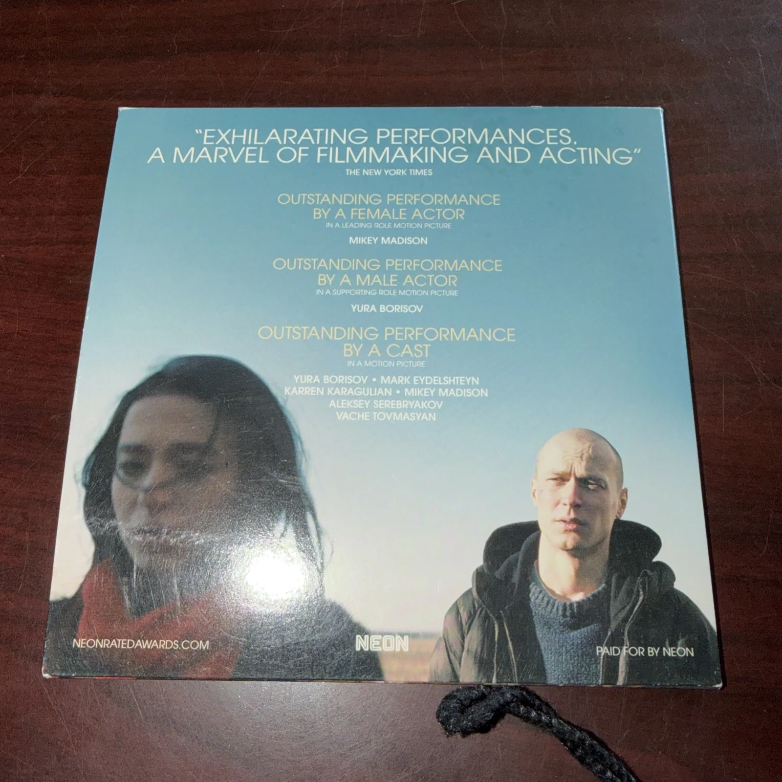Anora FYC DVD Screener Oscar Winning For Your Consideration, изображение 4