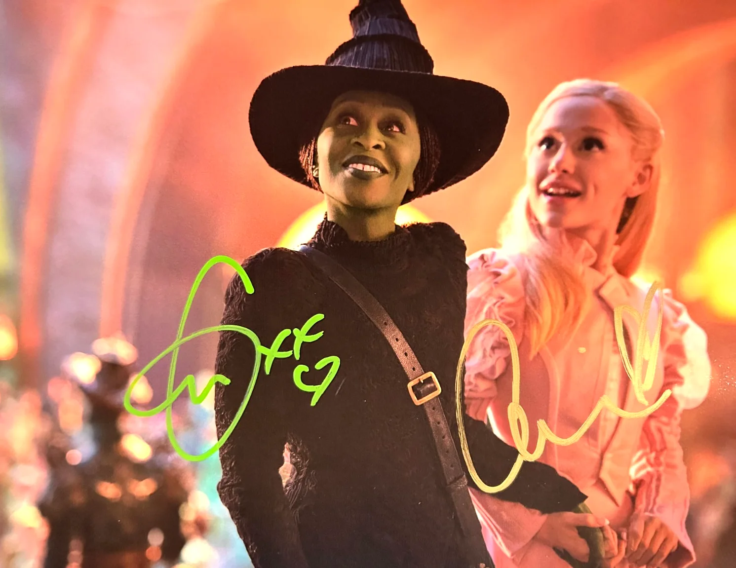 Cynthia Erivo, Ariana Grande — Ariana Grande, Cynthia Erivo Signed: WICKED 8x10" Authentic Autographs w/COA