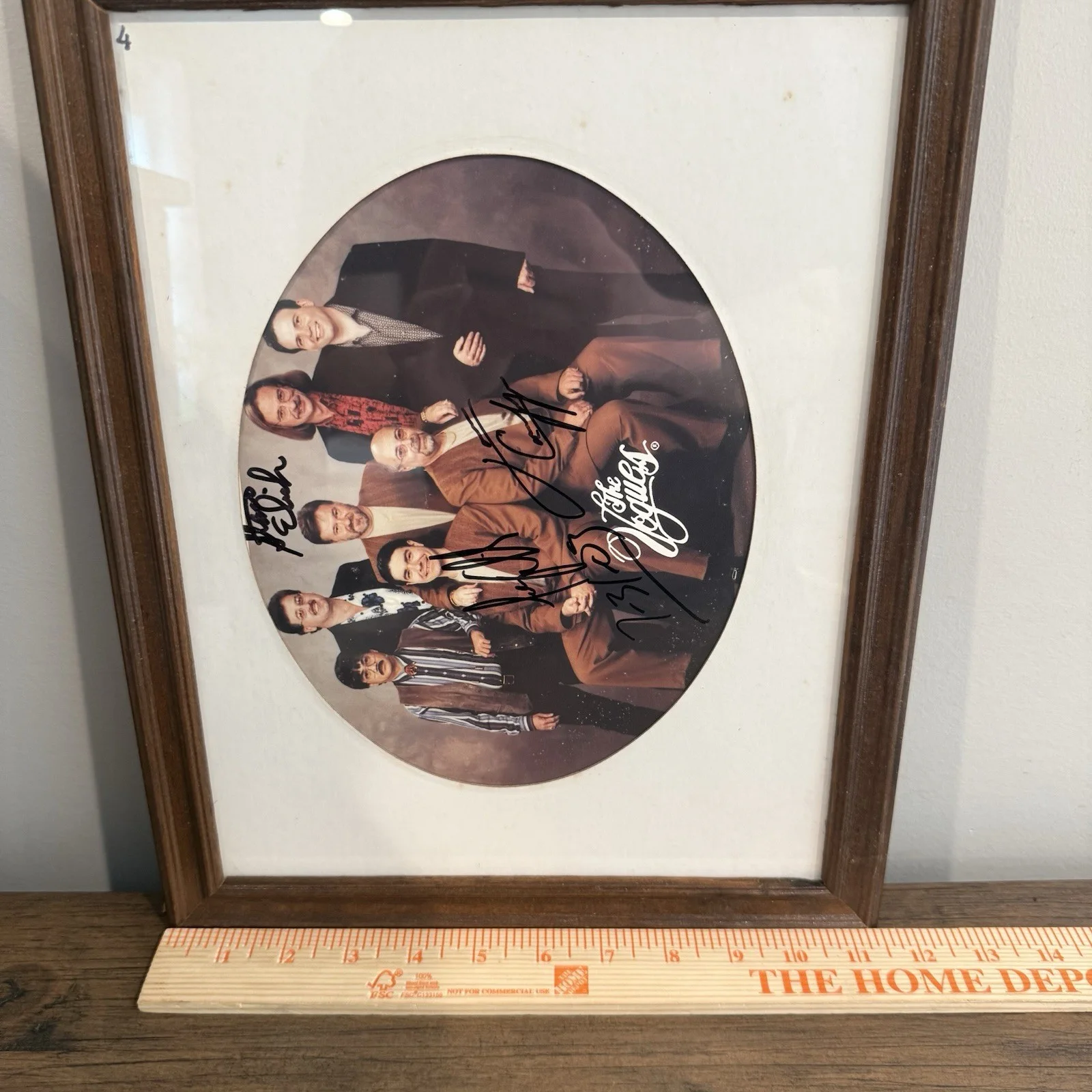 The Vogues Signed Framed Photo Autographed Vintage Vocal Group Display, image 4