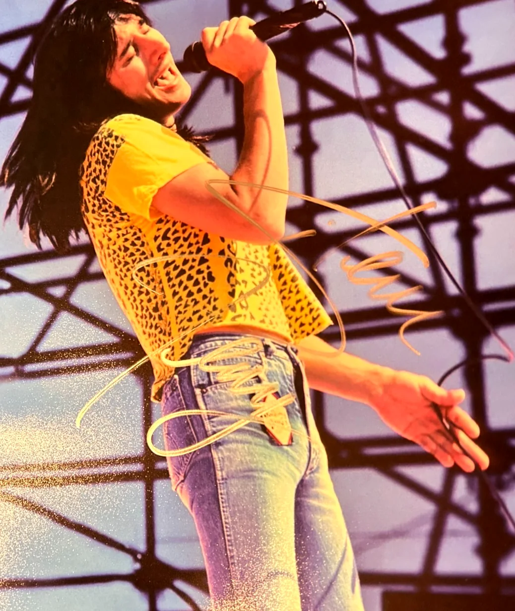 STEVE PERRY Signed 8x10" (JOURNEY) Authentic Original Autograph GENUINE w/COA, image 3