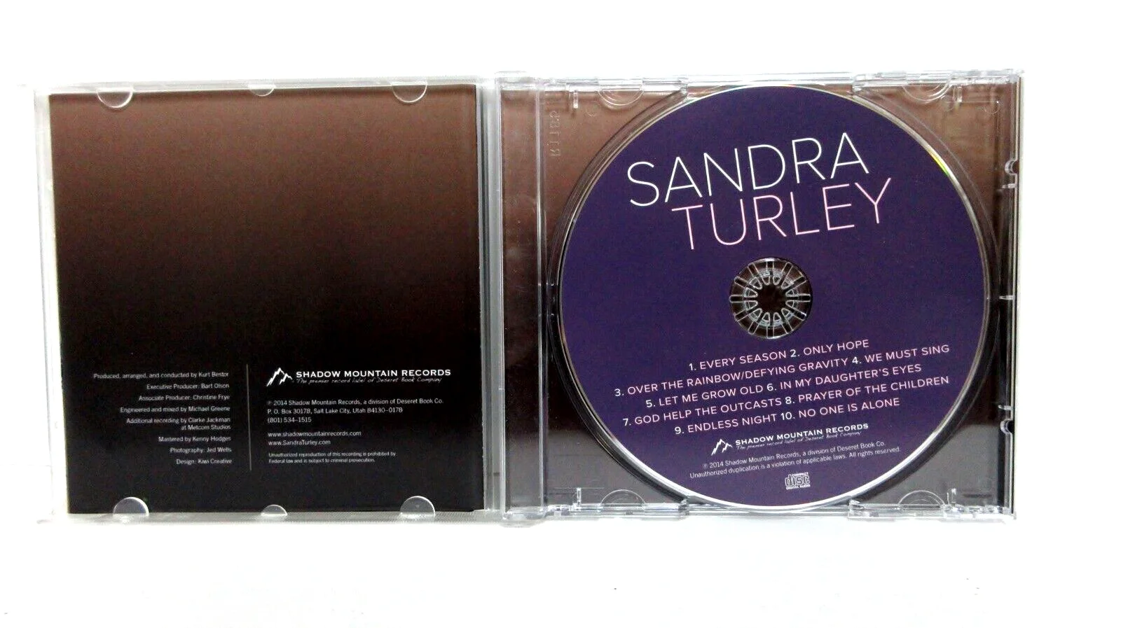 Sandra Turley "Inside My Soul" CD With Signature. See Description, image 4