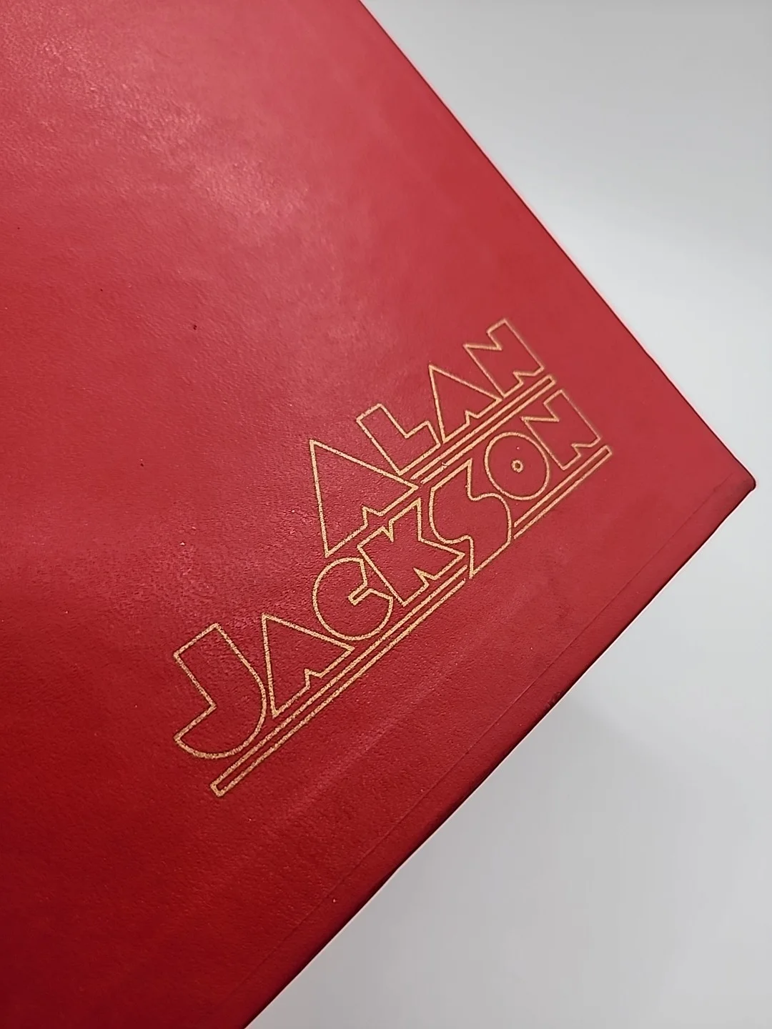 Vintage ALAN JACKSON country music autographed Photo Frame Book, изображение 2