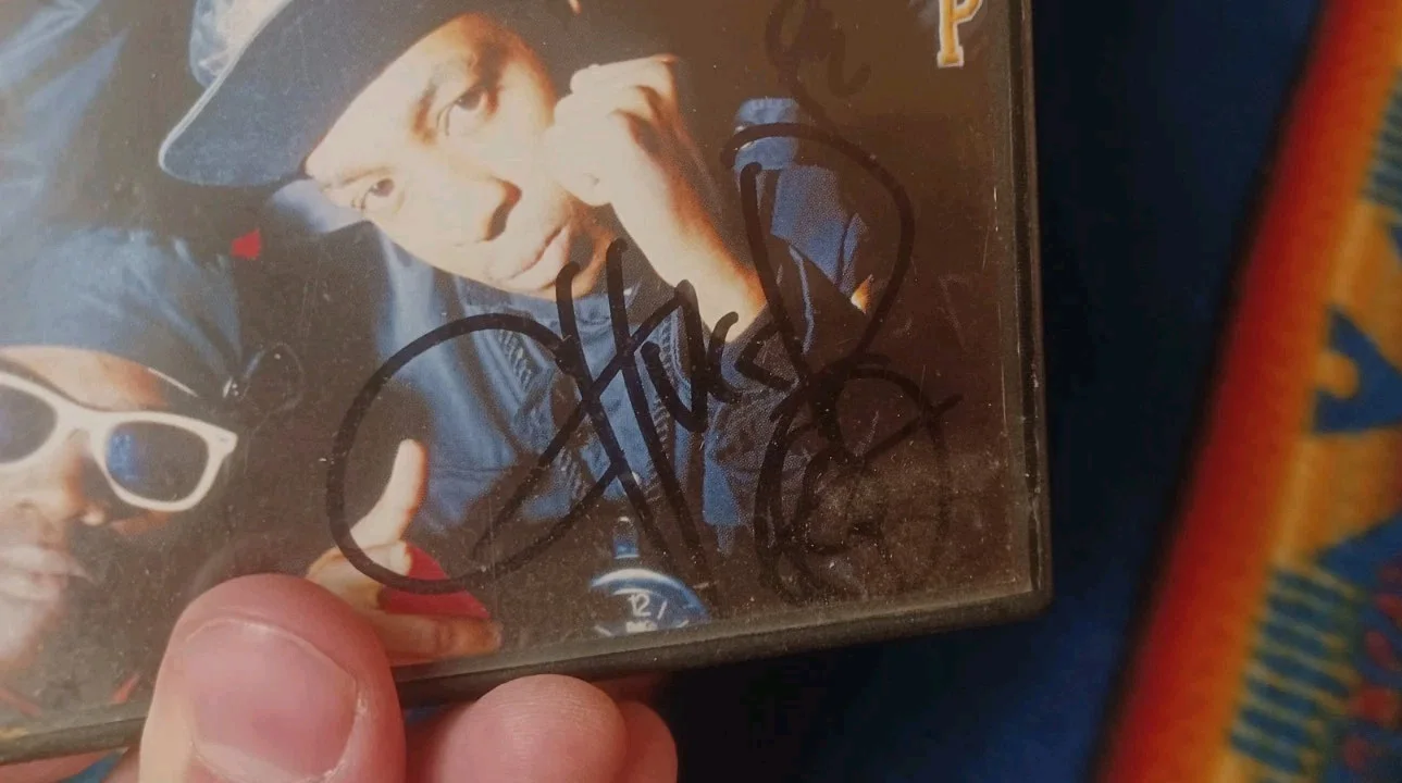 PUBLIC ENEMY signed "It Takes A Nation London Invasion Tour 1987" DVD CHUCK D !!, image 3