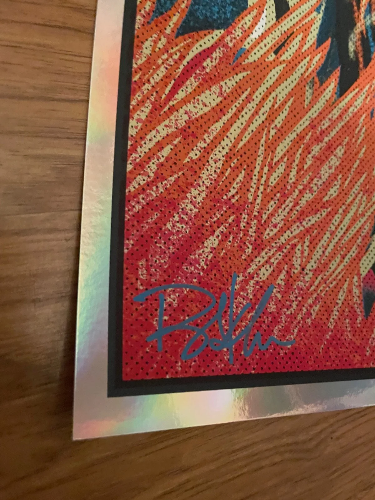 PUSCIFER FOIL POSTER Atlantic City Brad Klausen (GOAT) NEW AP /30 Normal Isn't, изображение 4