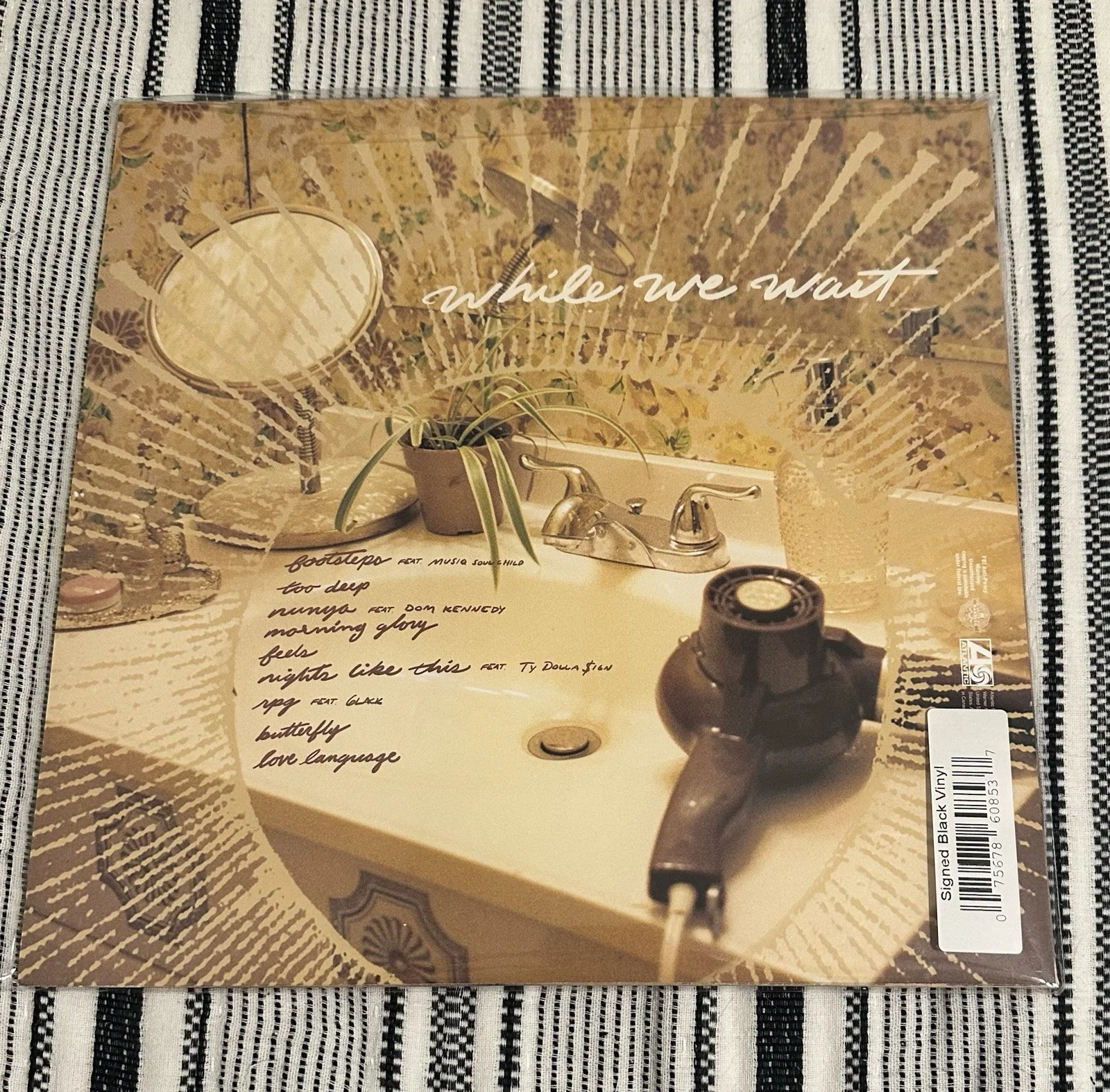 Kehlani JSA Signed Autograph Album Record Vinyl While We Wait, image 2