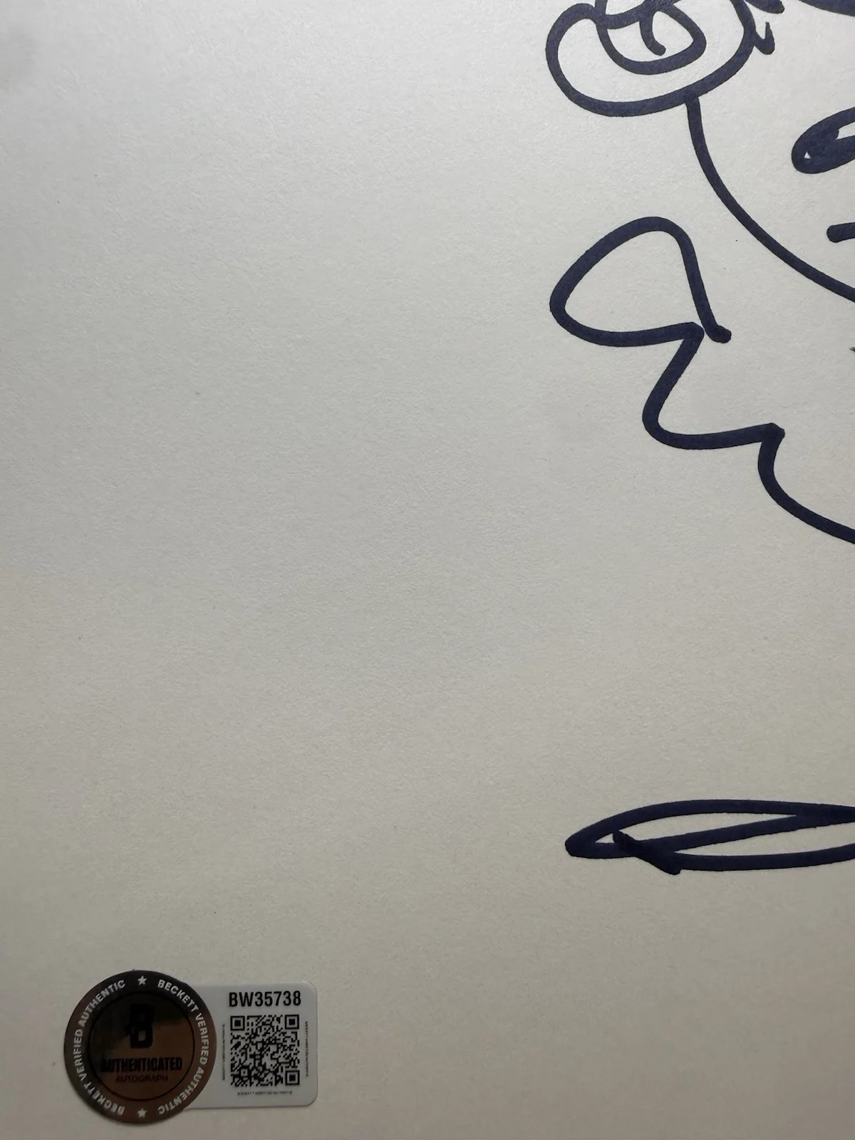 Andy Muschetti — Andy Muschetti Autograph Signed & IT Pennywise Sketch 8.5x11 Paper Beckett COA, image 4