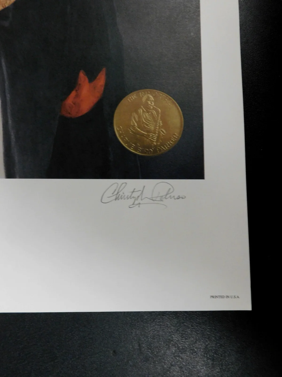 Christopher Paluso Signed 1993 Billy Eckstine Limited Edition 16x20 Lithograph, image 2