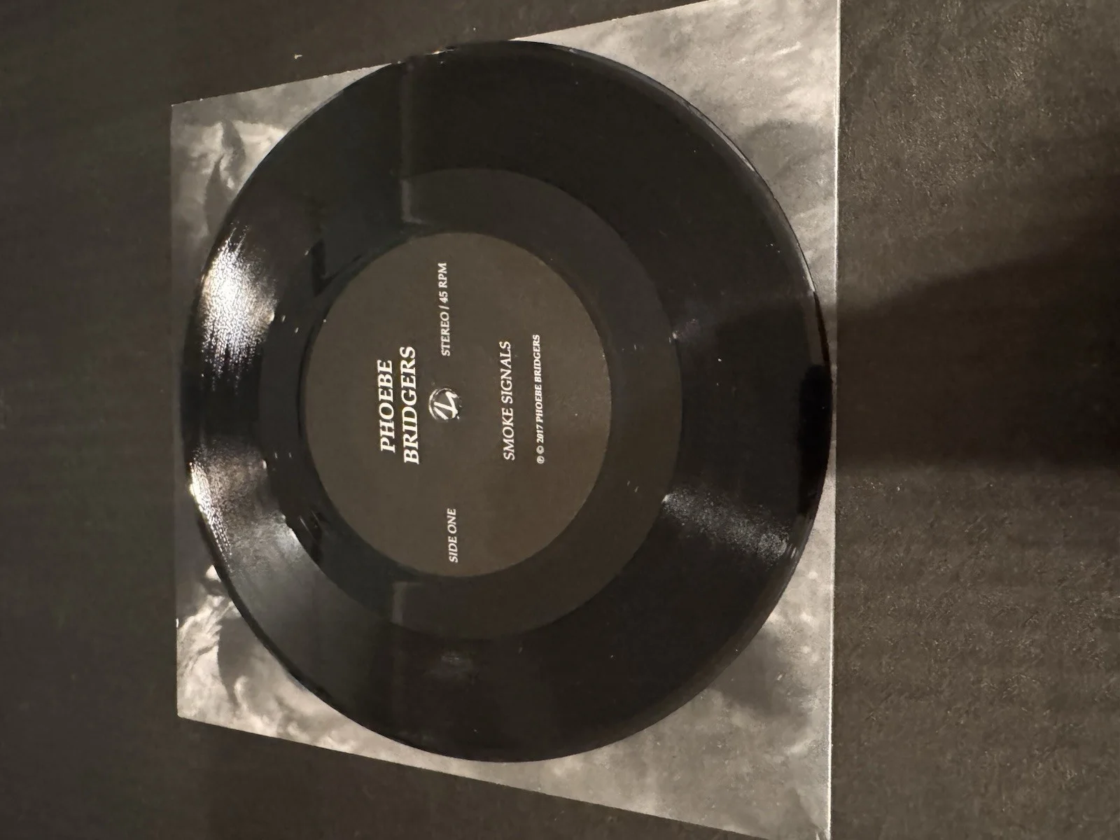 Phoebe Bridgers Smoke Signals Autographed Original Vinyl Record, изображение 4