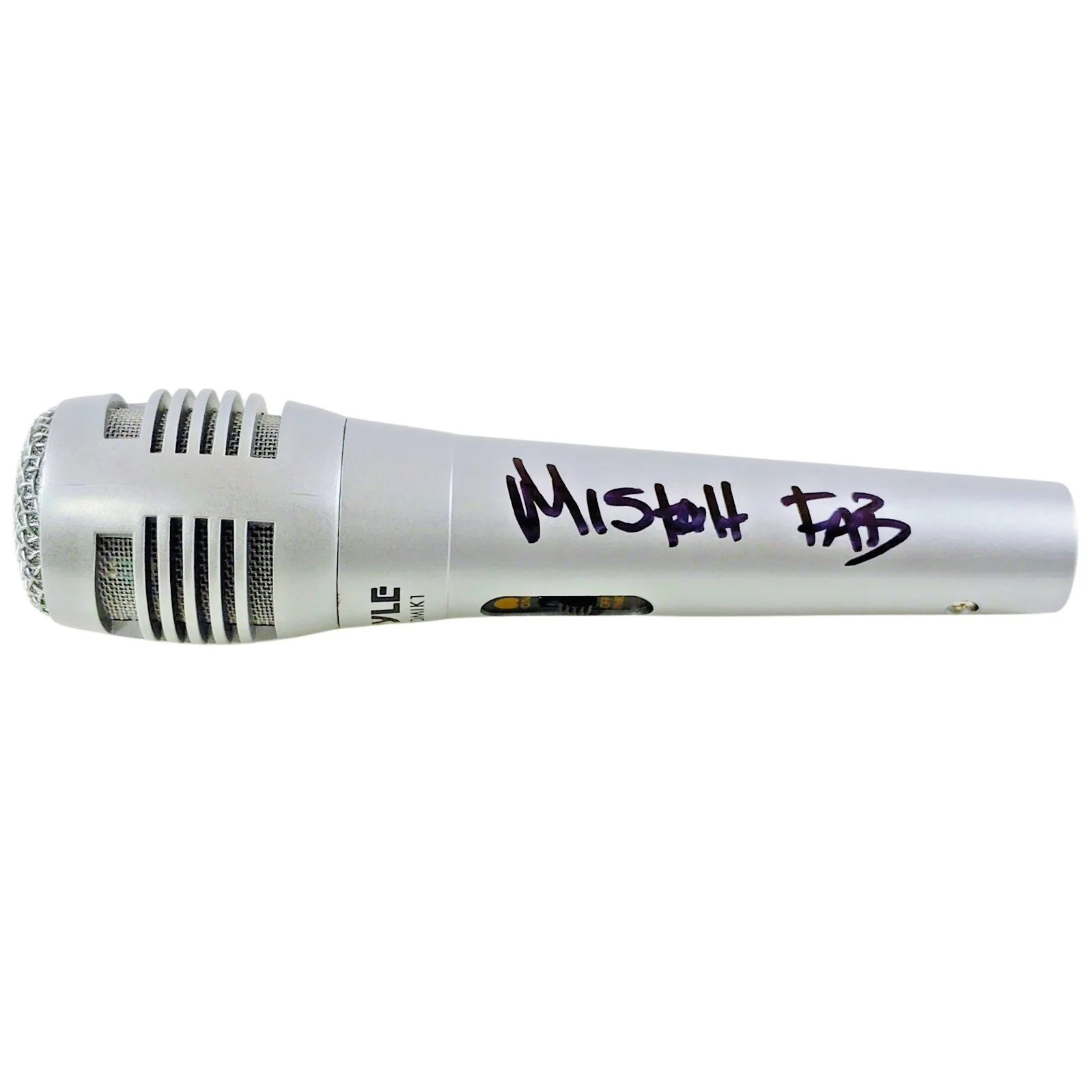 Mistah F.A.B — Mistah F A B Signed Pyle Microphone Exact Photo Proof Beckett BAS COA Hip Hop, изображение 4