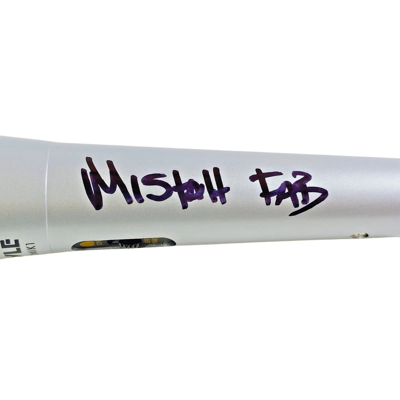 Mistah F.A.B — Mistah F A B Signed Pyle Microphone Exact Photo Proof Beckett BAS COA Hip Hop, изображение 5