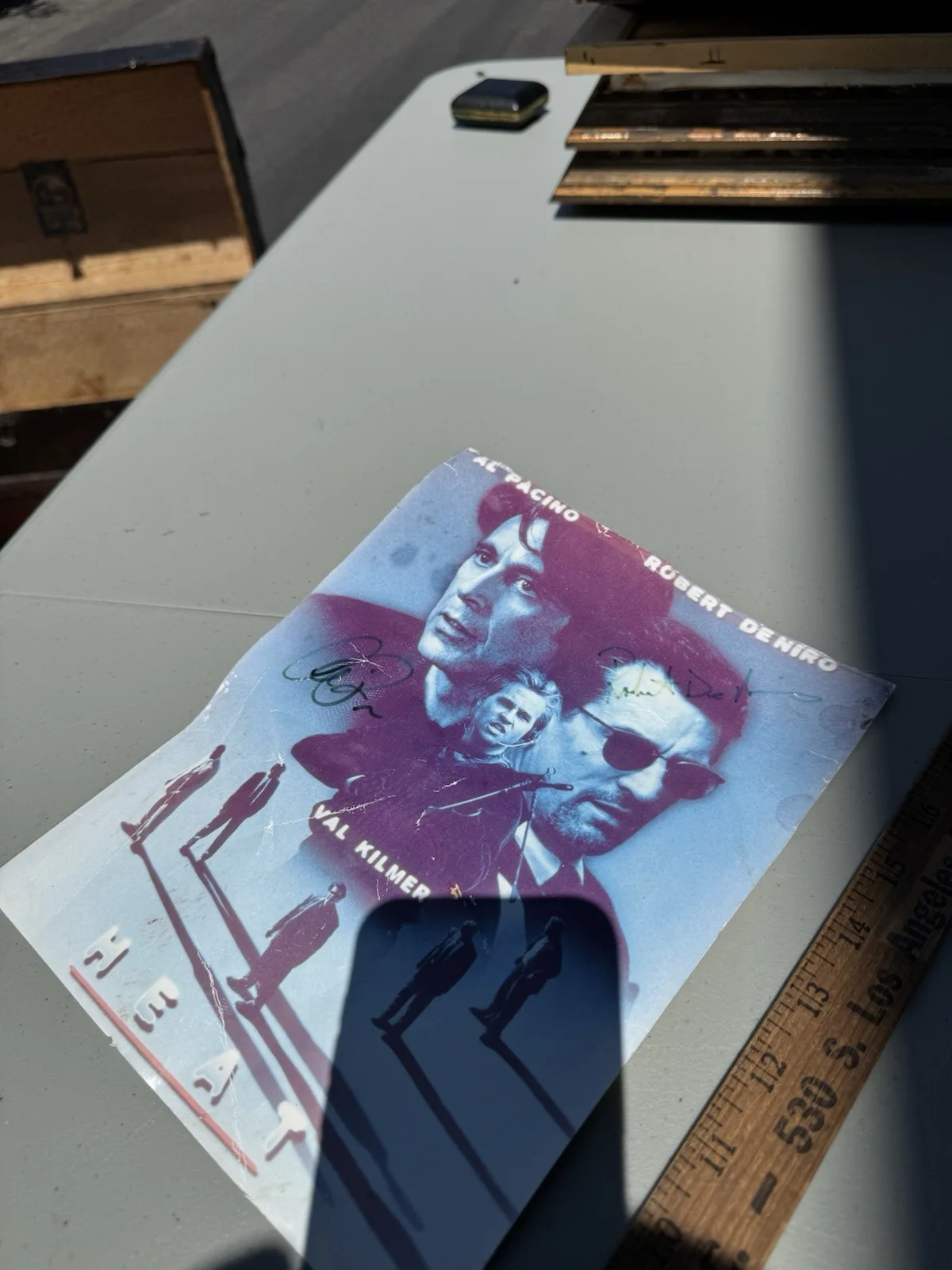 Heat Movie Promo Poster Signed? Al Pacino Robert De Niro Val Kilmer, изображение 3
