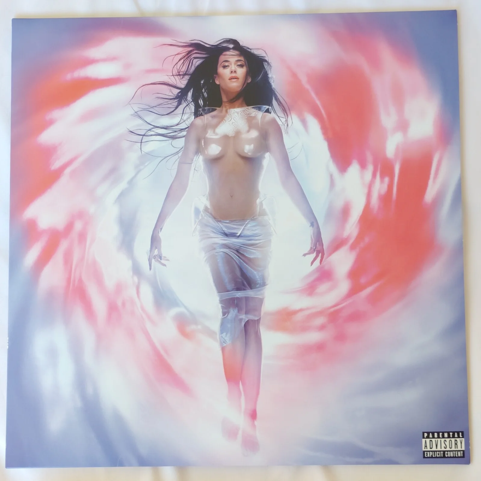 Katy Perry — Katy Perry Signed 143 Album Flat Beckett BAS Silver LP Vinyl Pop Dance Rock Auto, изображение 5