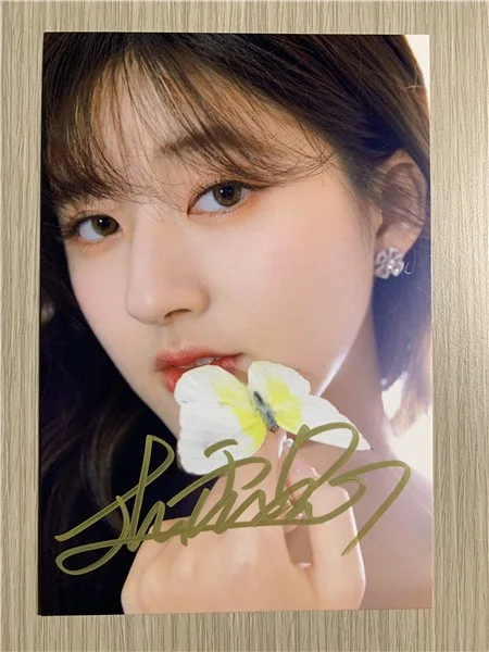 6"‌Lusi Zhao/赵露思 Hand Signed Autographed Photo Autographs Collection Original, изображение 2